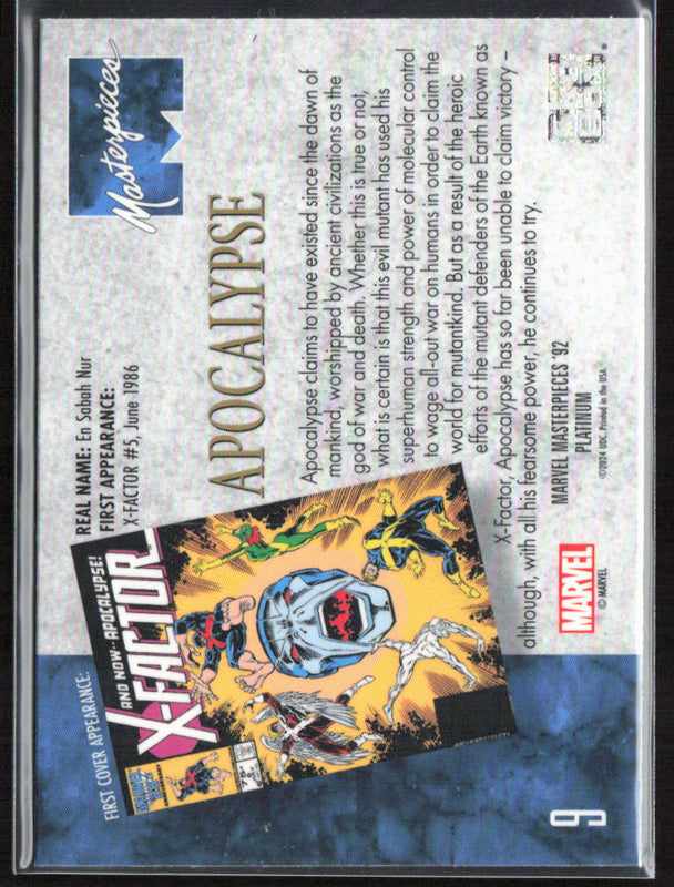 10 Adam Warlock Base (error - Apocalypse back)