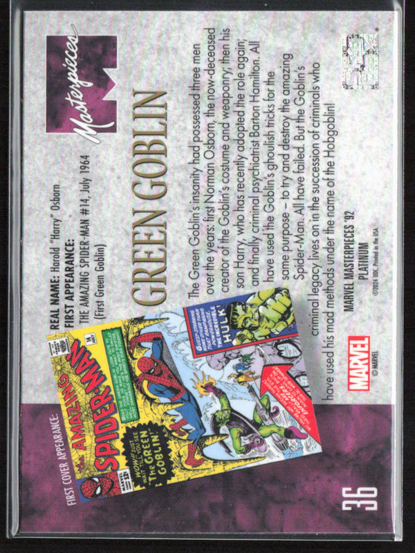 36 Green Goblin Base