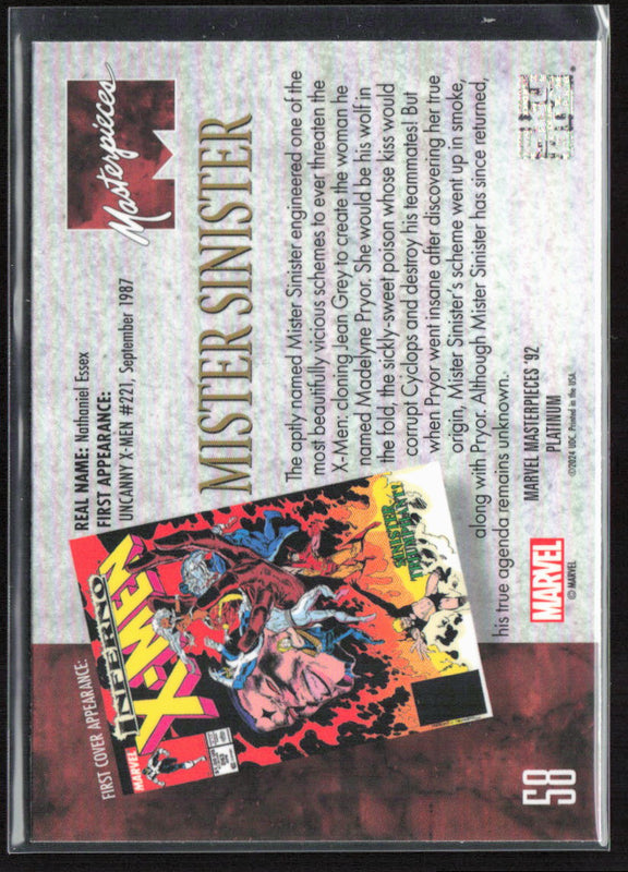 58 Mister Sinister Base