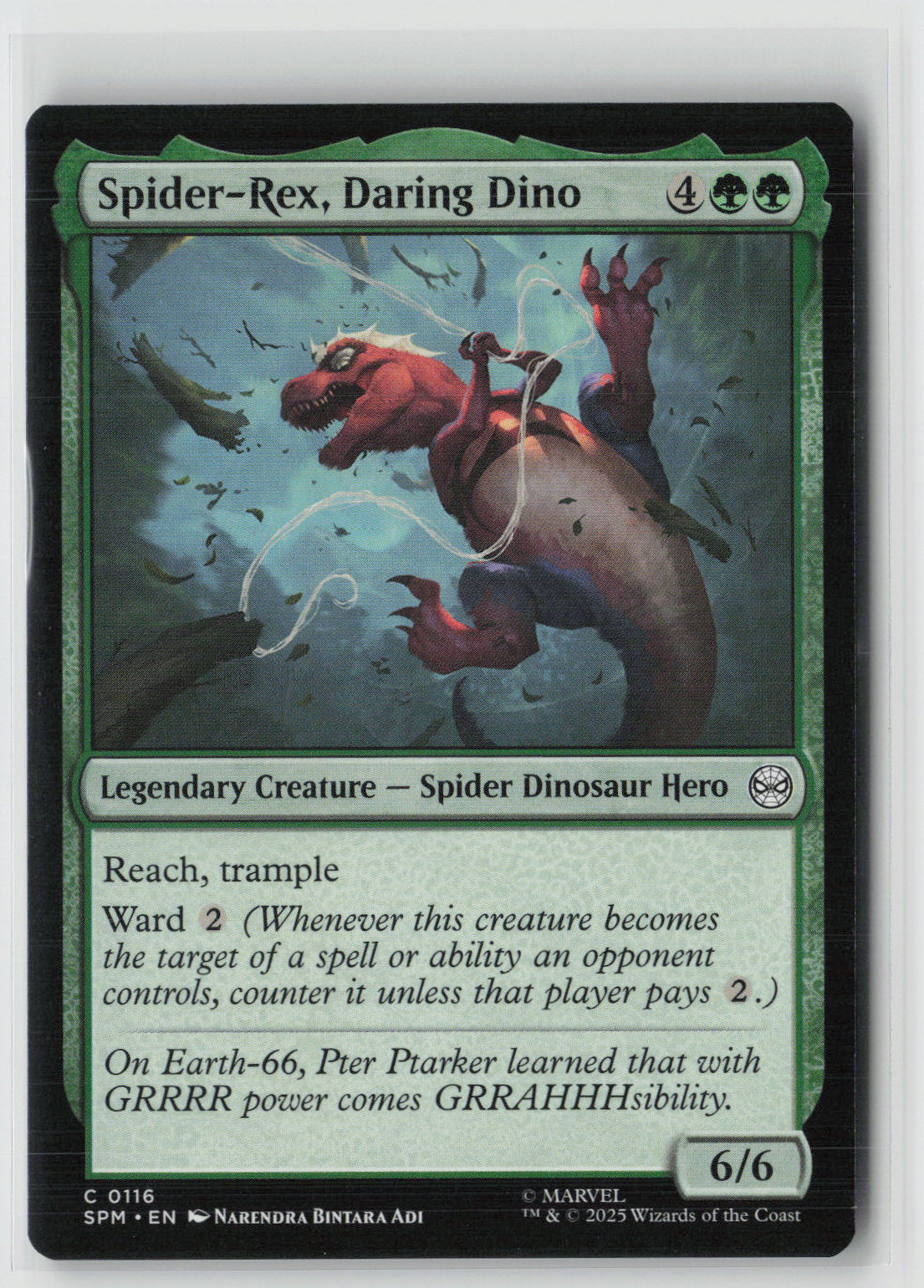 Spider-Rex, Daring Dino