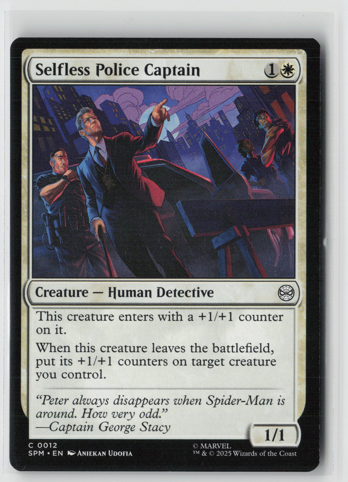 Selfless Police Captain