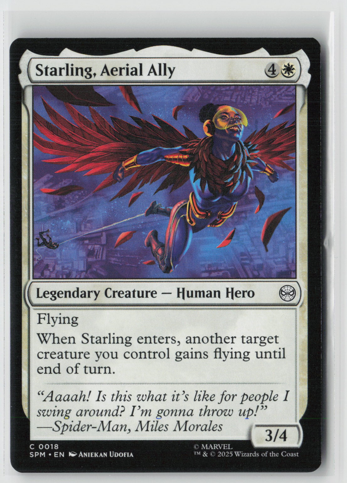 Starling, Aerial Ally