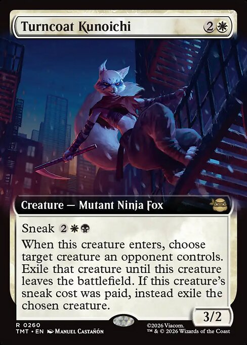 Turncoat Kunoichi (Extended Art)