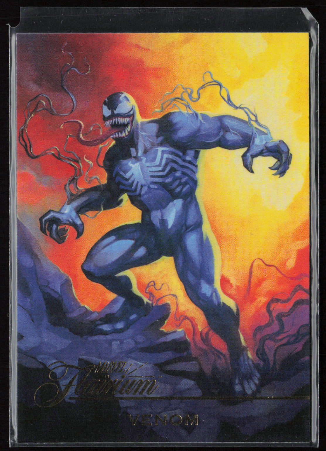 2023 Flair Marvel #FT-31 Venom Flairium Level 4