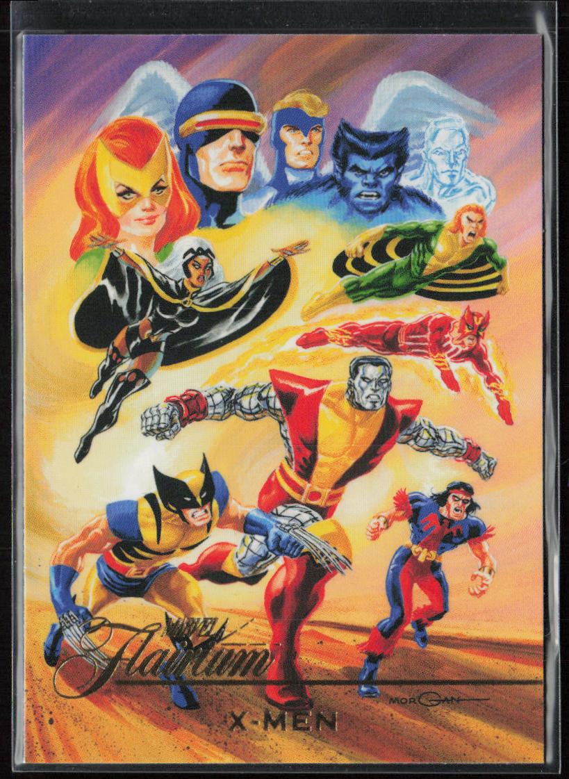 2023 Flair Marvel #FT-7 X-Men Flairium Level 1