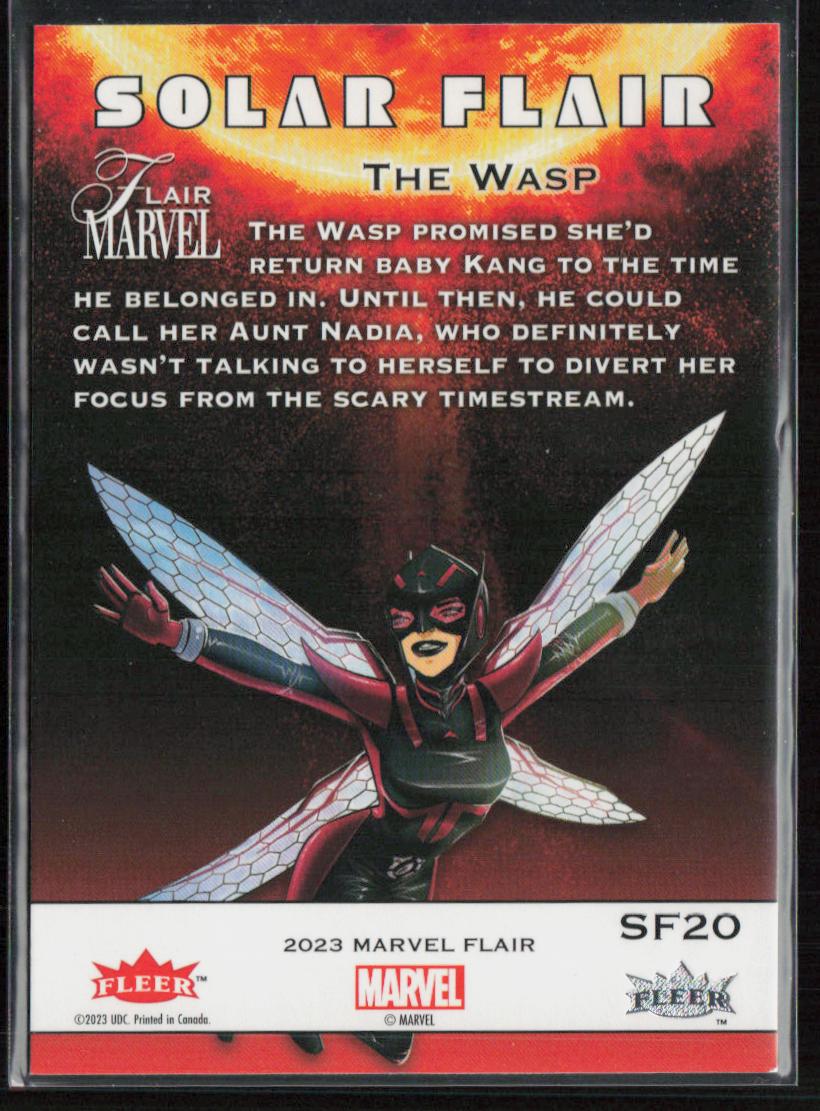 2023 Flair Marvel #SF20 Wasp Solar Flair