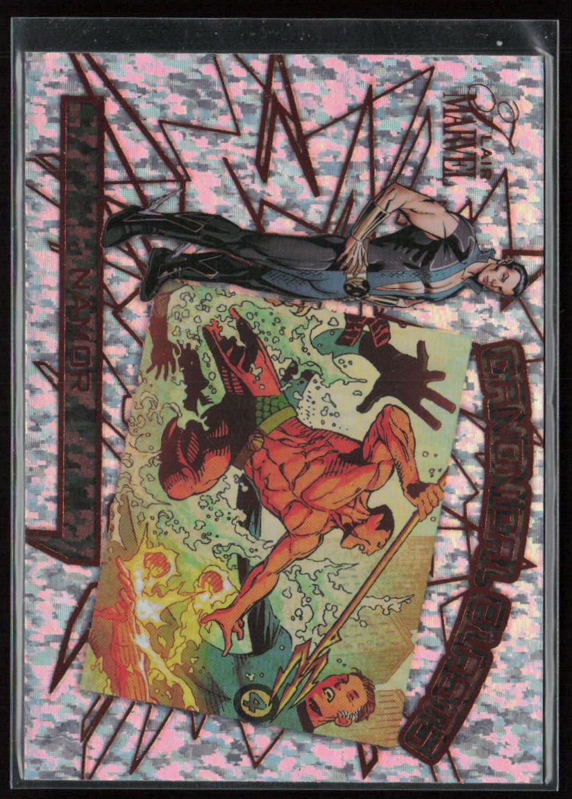2023 Flair Marvel #CF21 Namor Canonical Blasts