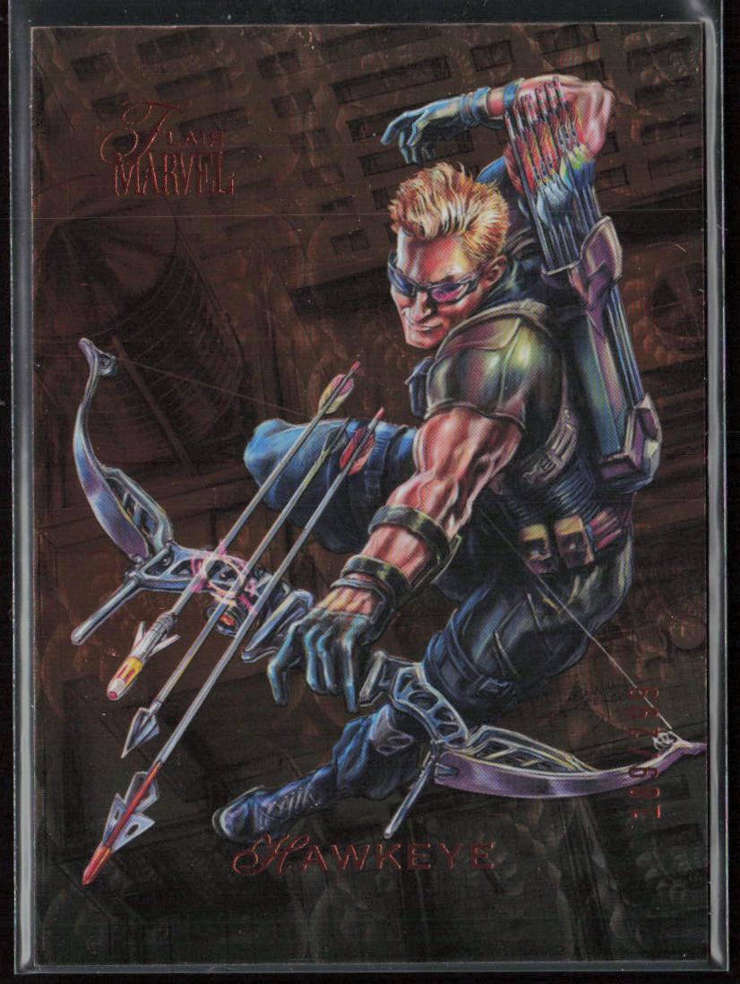 2023 Flair Marvel #19 Hawkeye Fall 109/299