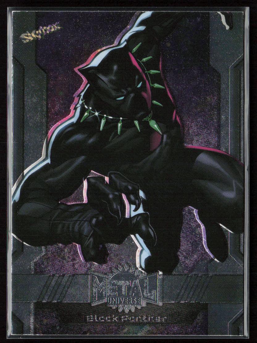 2024 SkyBox Metal Universe Marvel Avengers #8 Black Panther