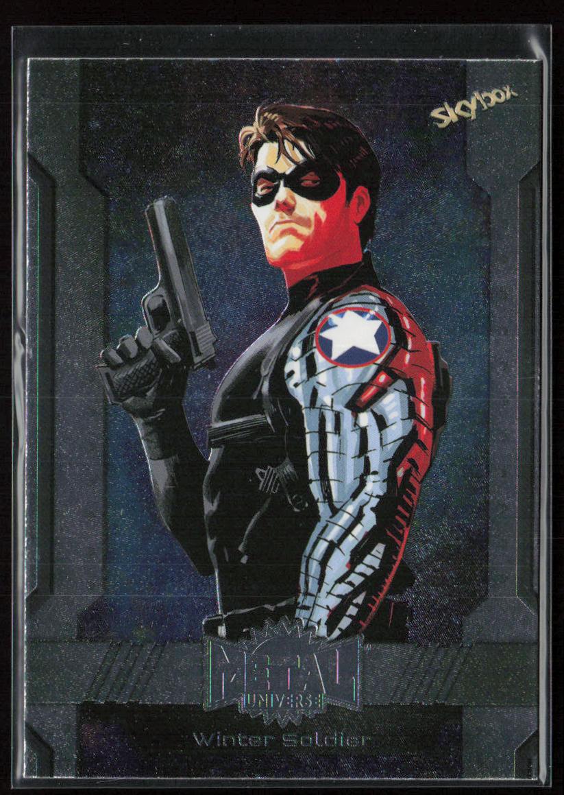 2024 SkyBox Metal Universe Marvel Avengers #22 Winter Soldier