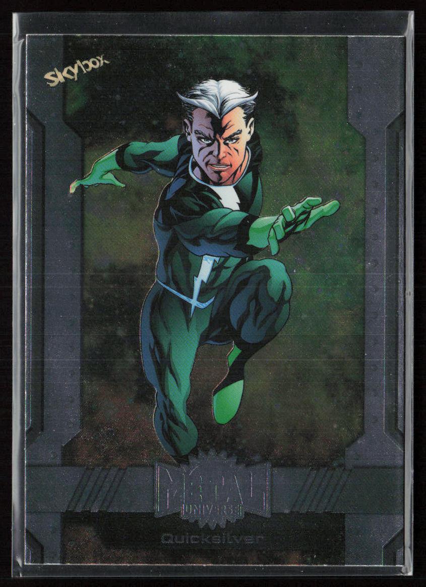 2024 SkyBox Metal Universe Marvel Avengers #105 Quicksilver