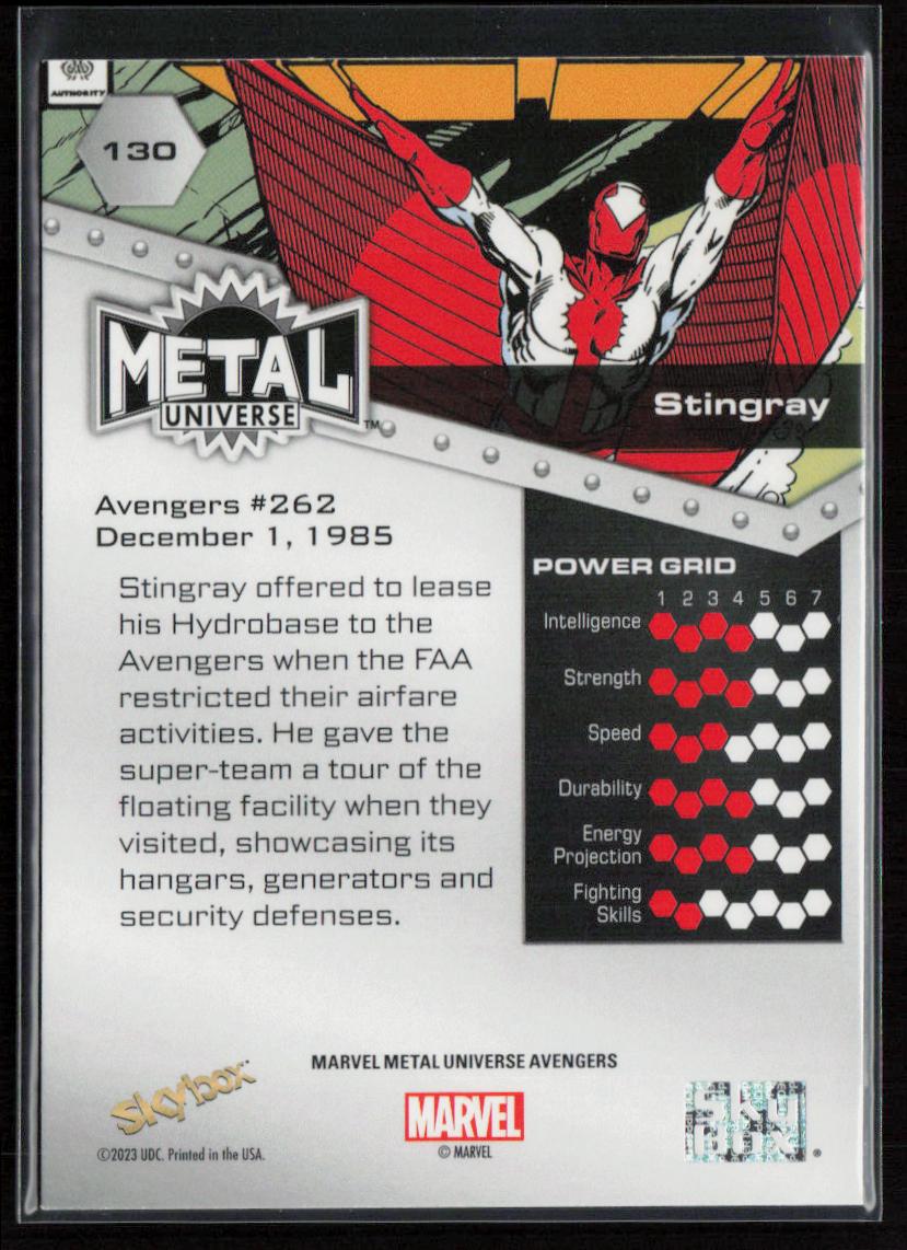 2024 SkyBox Metal Universe Marvel Avengers #130 Stingray