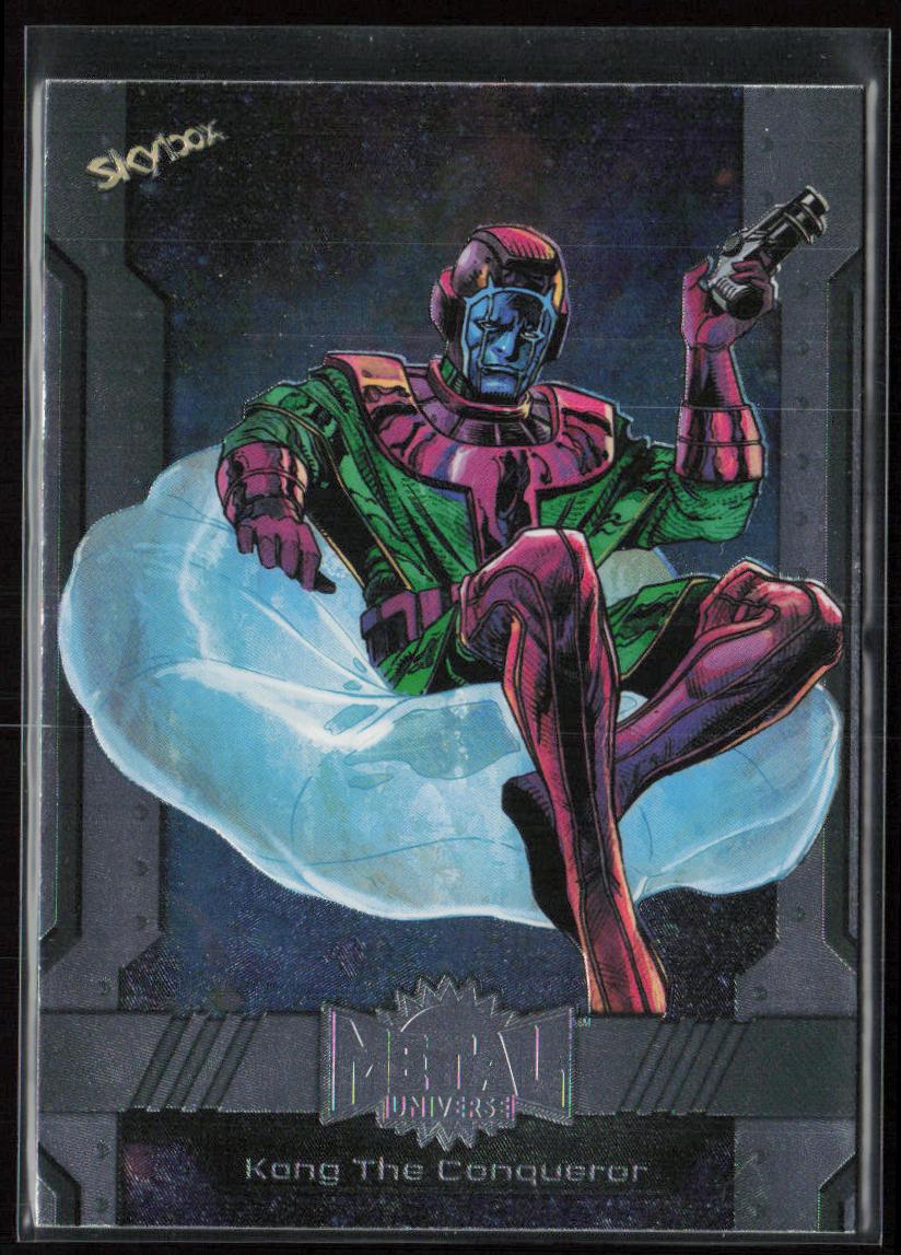 2024 SkyBox Metal Universe Marvel Avengers #161 Kang The Conquerer