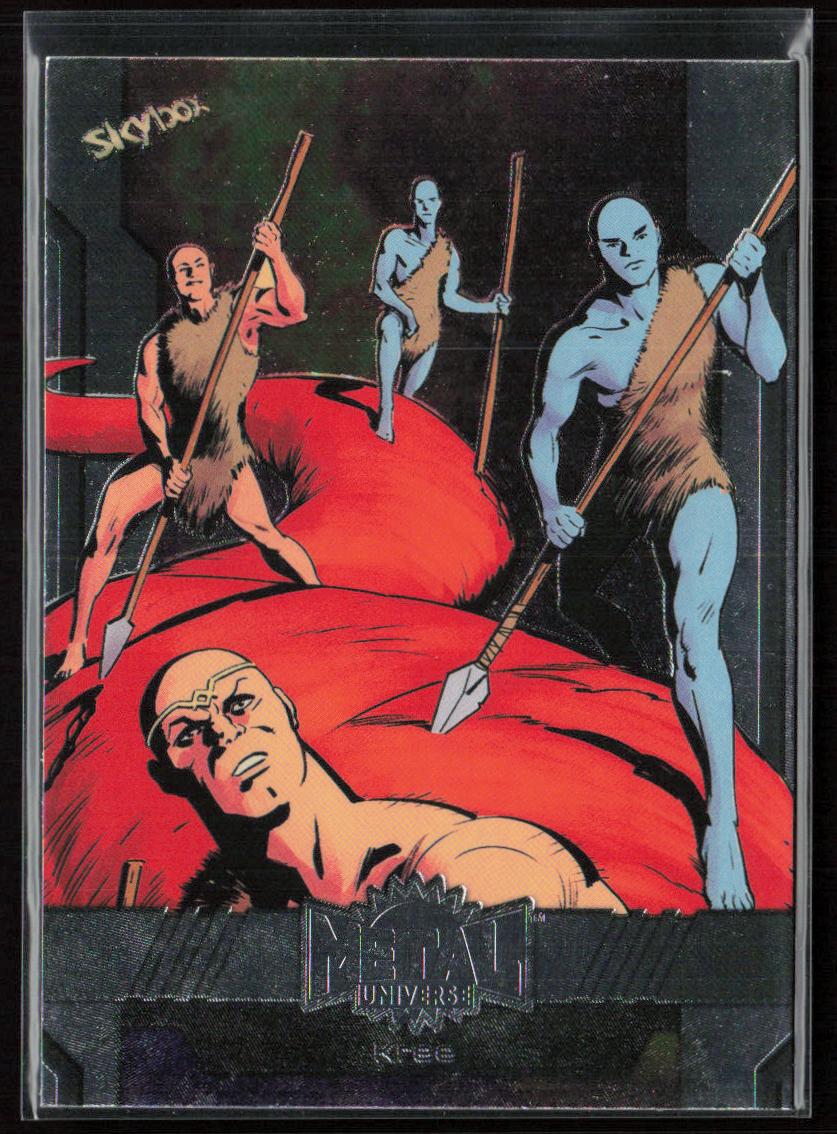 2024 SkyBox Metal Universe Marvel Avengers #185 Kree