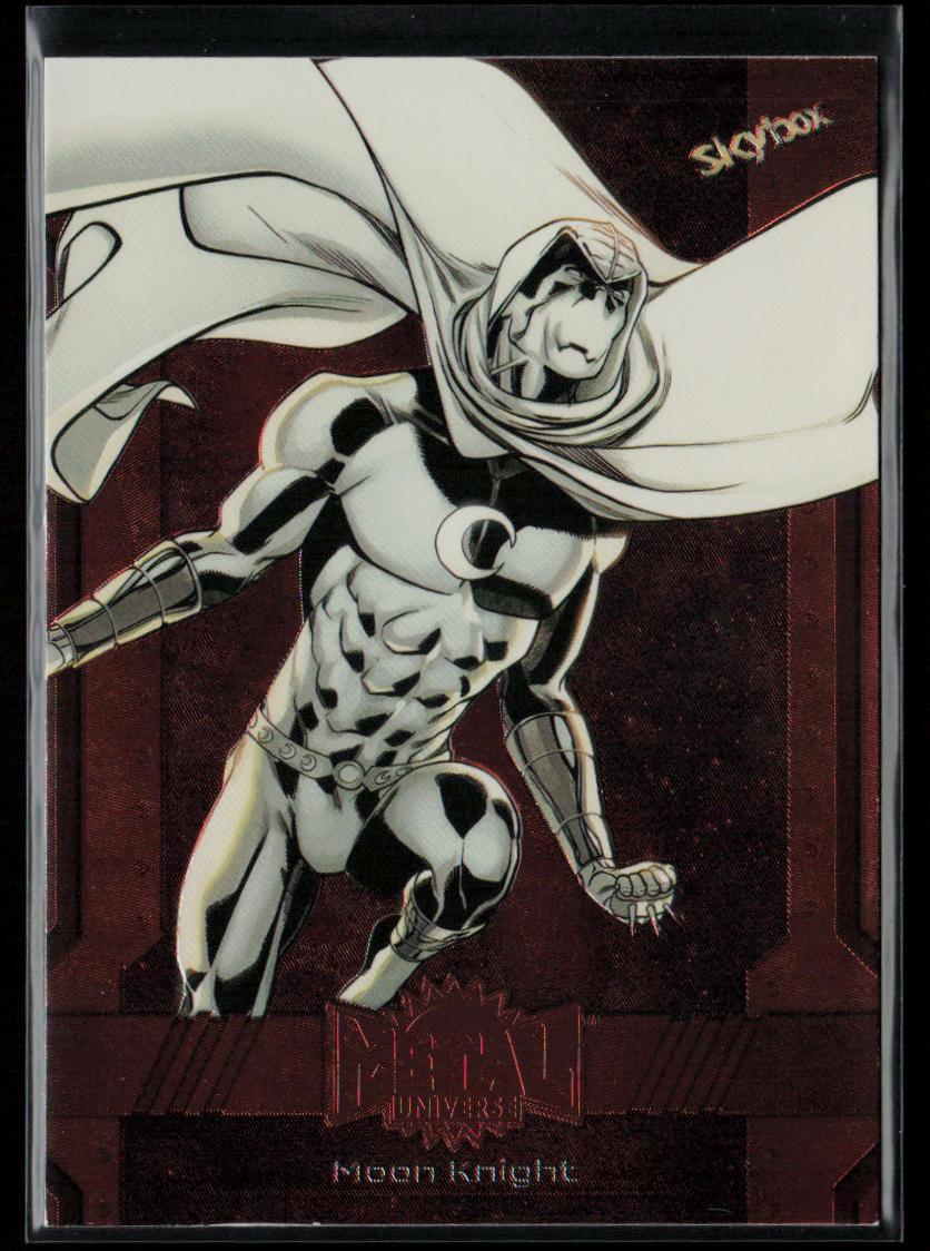 2024 SkyBox Metal Universe Marvel Avengers #126 Moon Knight Copper FX