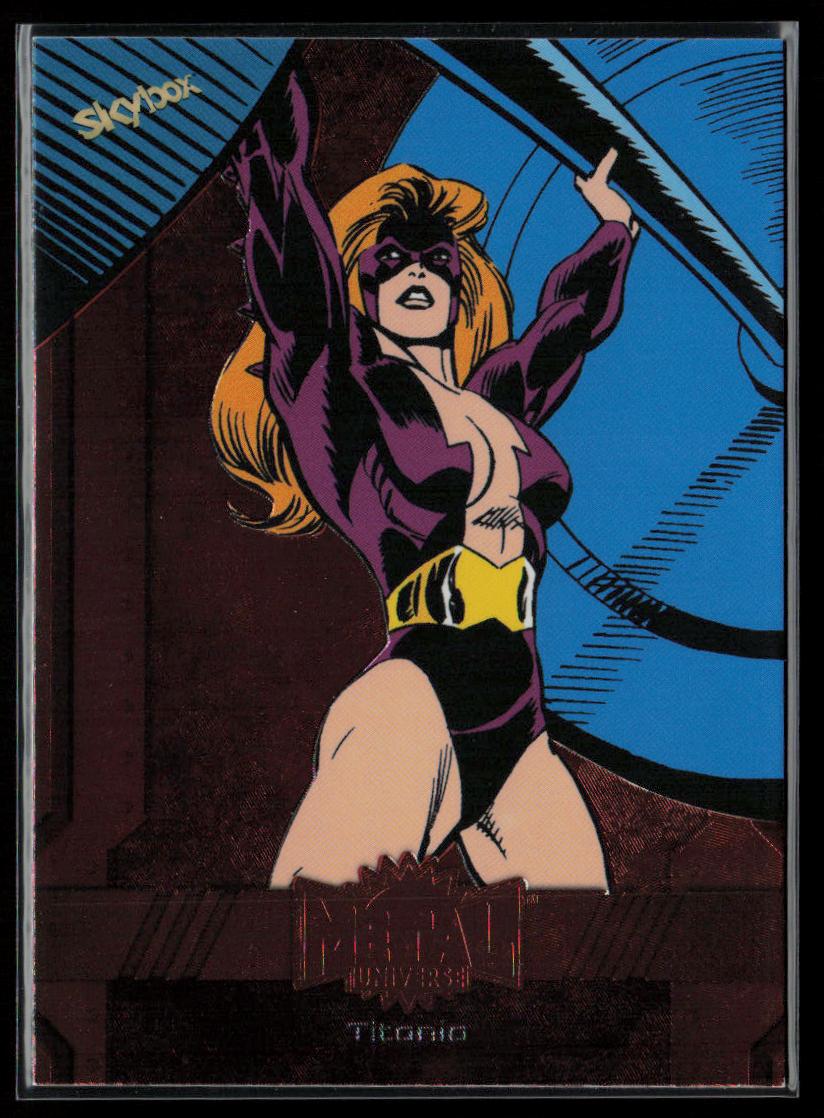2024 SkyBox Metal Universe Marvel Avengers #165 Titania Copper FX