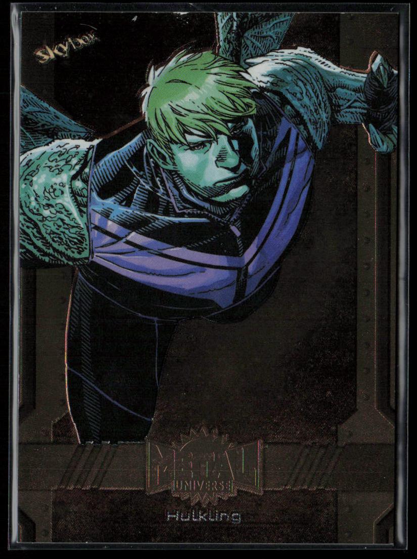 2024 SkyBox Metal Universe Marvel Avengers #199 Hulkling Bronze FX 69/150