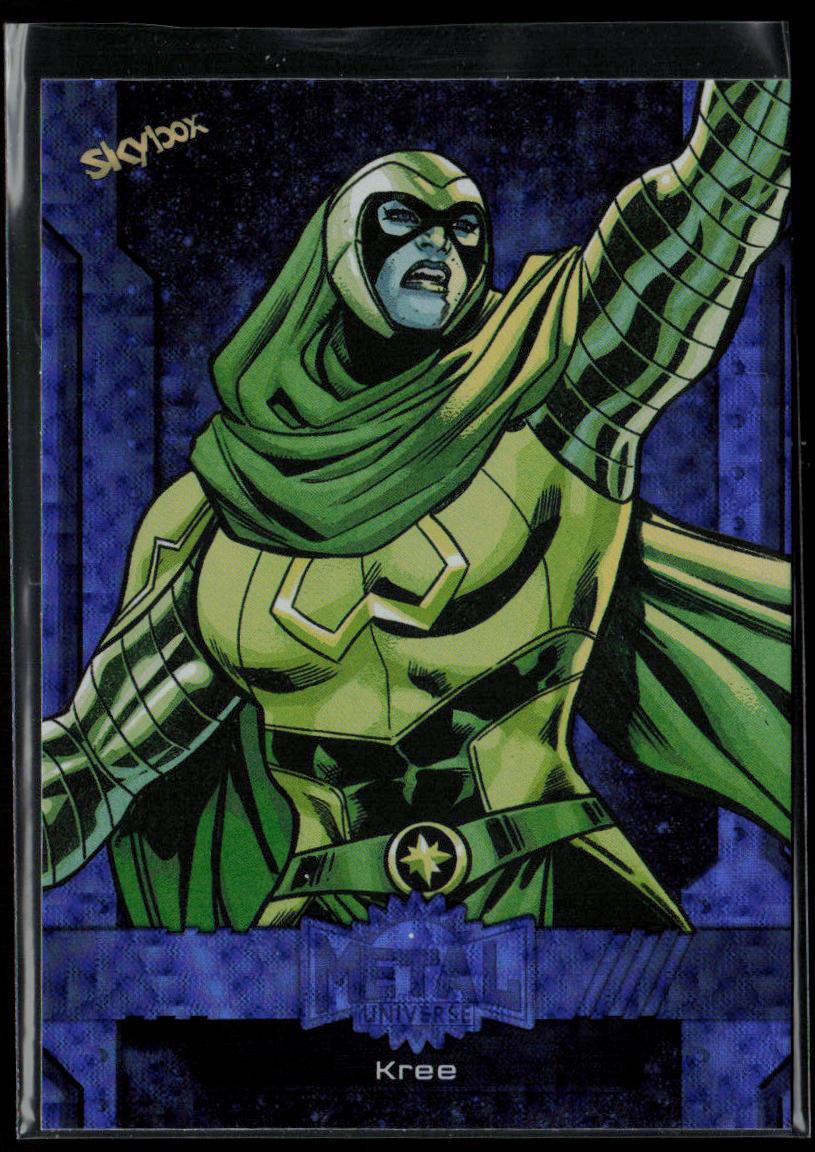 2024 SkyBox Metal Universe Marvel Avengers #85 Kree Grandiose