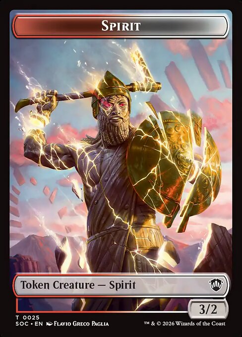 Spirit (0025) // Copy Double-Sided Token