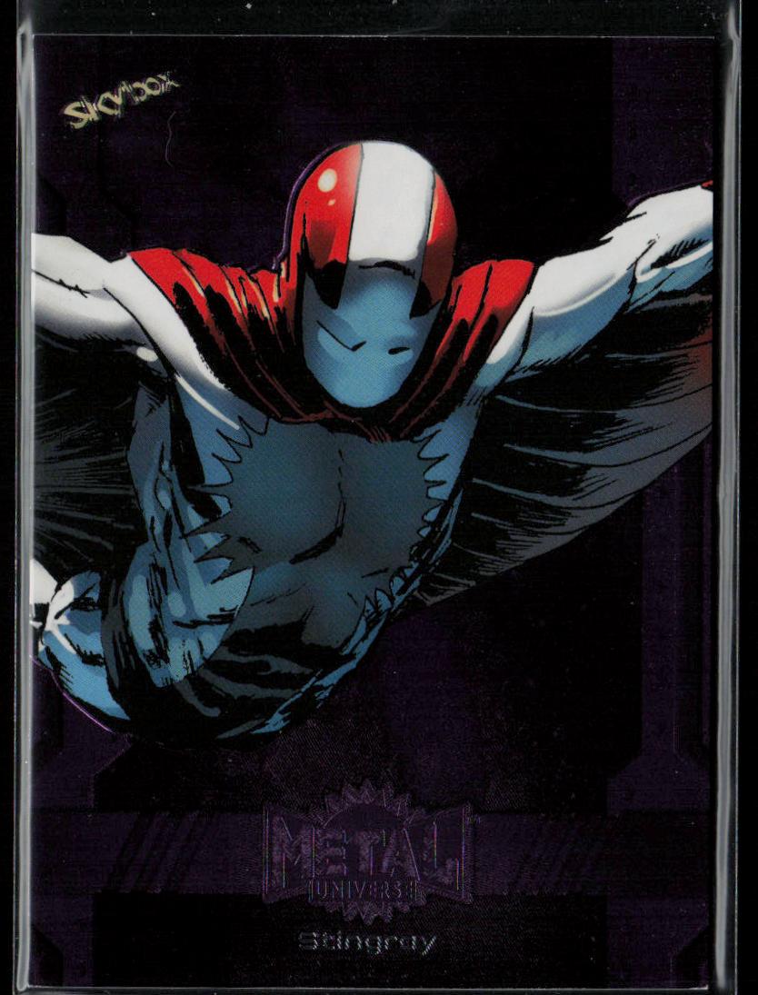 2024 SkyBox Metal Universe Marvel Avengers #30 Stingray Purple FX 123/199