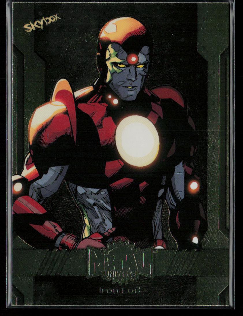 2024 SkyBox Metal Universe Marvel Avengers #95 Iron Lad Gold FX