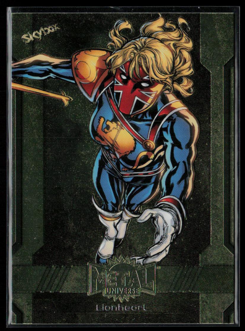 2024 SkyBox Metal Universe Marvel Avengers #143 Lionheart Gold FX