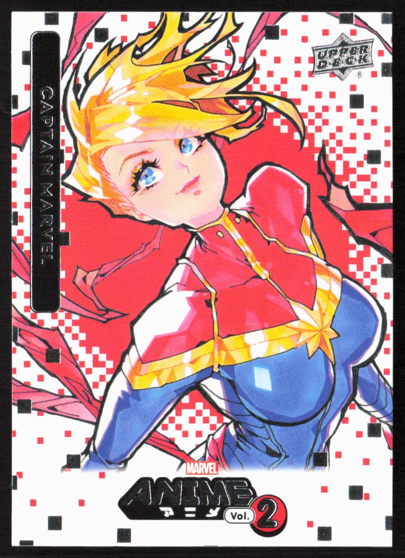 2023 Upper Deck Marvel Anime Vol. 2 #10 Captain Marvel