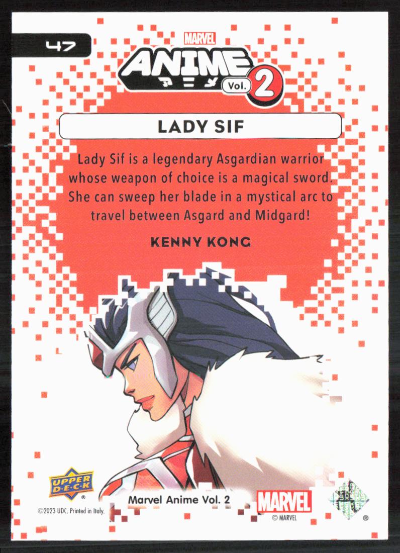 2023 Upper Deck Marvel Anime Vol. 2 #47 Lady Sif