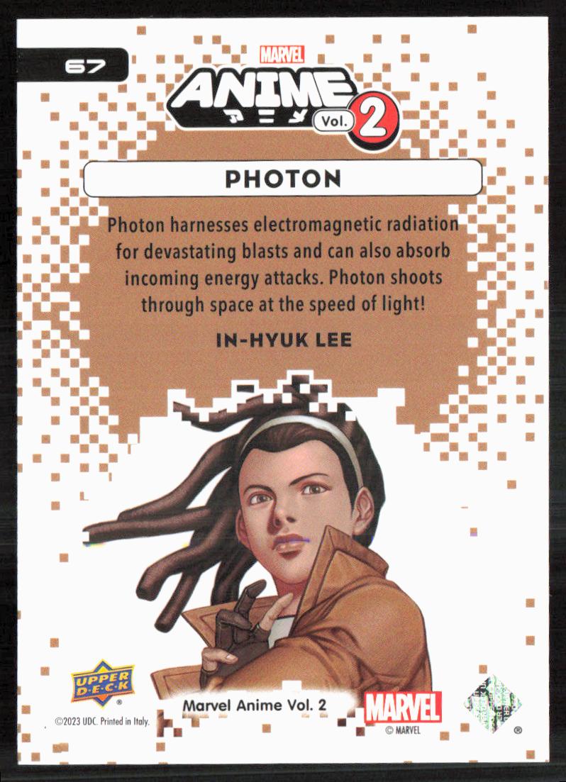 2023 Upper Deck Marvel Anime Vol. 2 #67 Photon