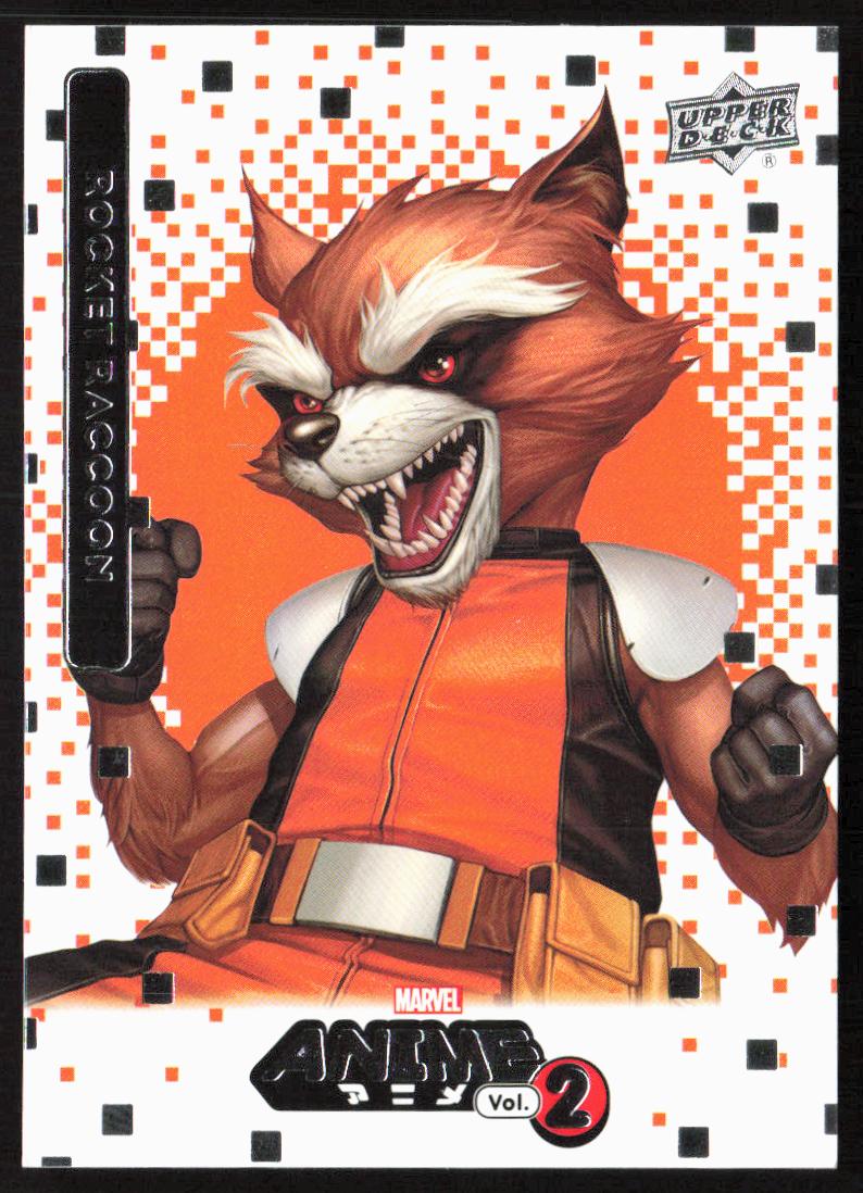 2023 Upper Deck Marvel Anime Vol. 2 #73 Rocket Raccoon