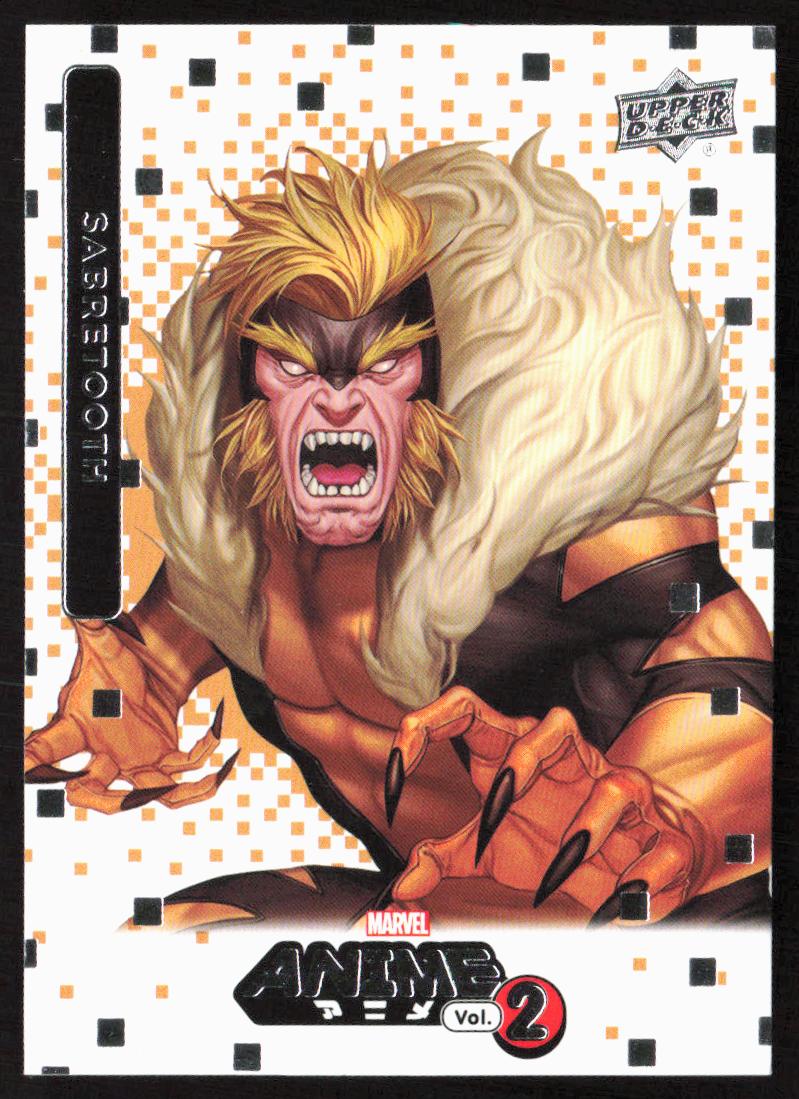 2023 Upper Deck Marvel Anime Vol. 2 #76 Sabretooth