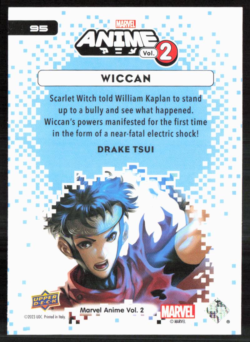 2023 Upper Deck Marvel Anime Vol. 2 #95 Wiccan