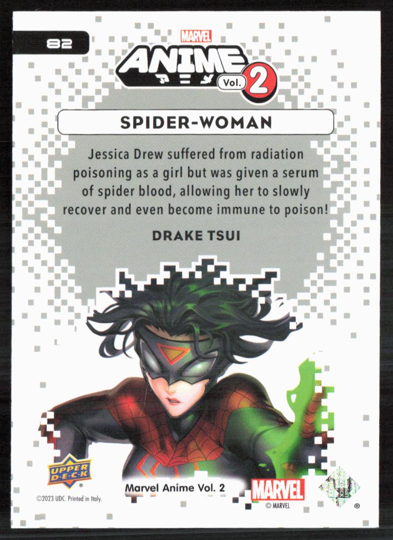 2023 Upper Deck Marvel Anime Vol. 2 #82 Spider-Woman