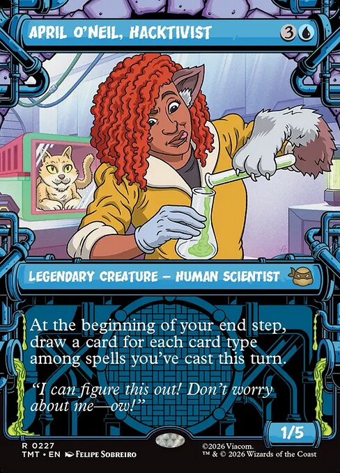 April O'Neil, Hacktivist (0227) (Showcase)