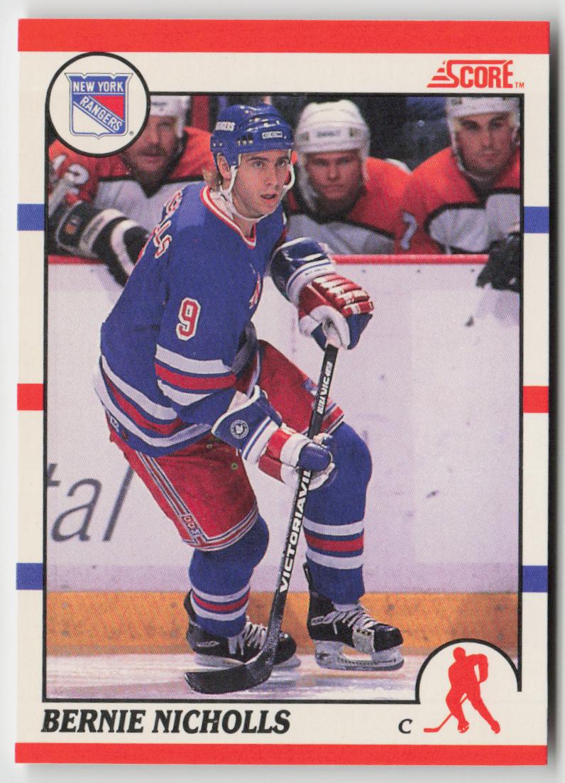 1990-91 Score Canadian #9 Bernie Nicholls