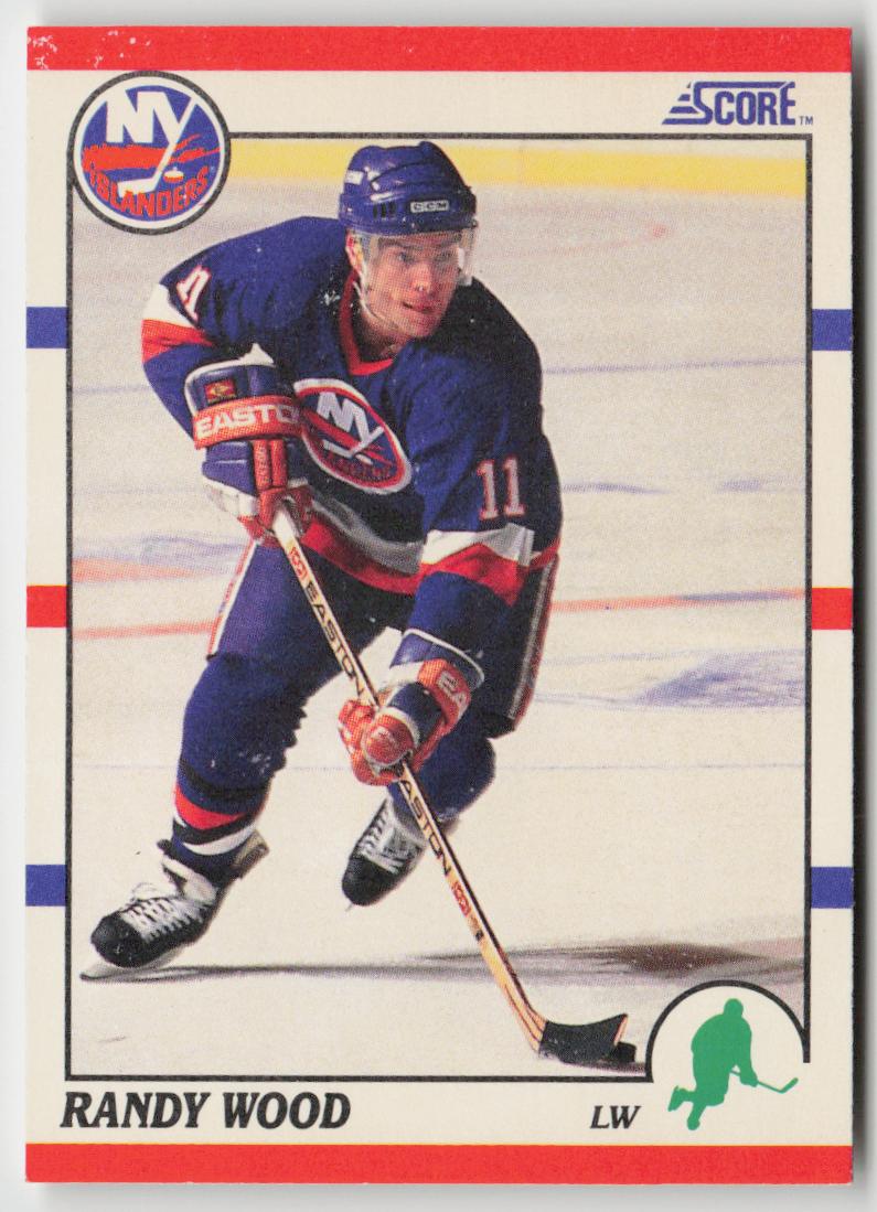 1990-91 Score American #119 Randy Wood