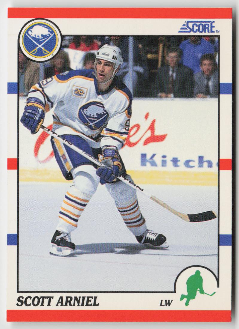 1990-91 Score American #251 Scott Arniel