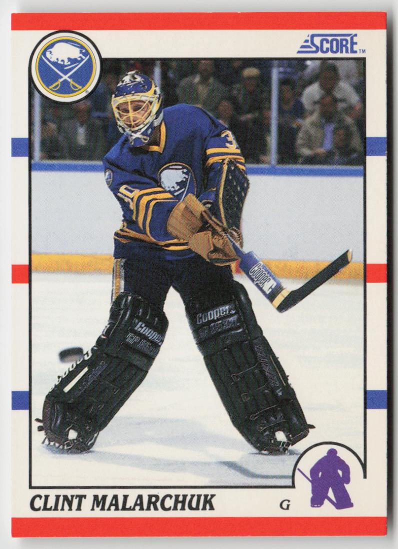 1990-91 Score American #289 Clint Malarchuk