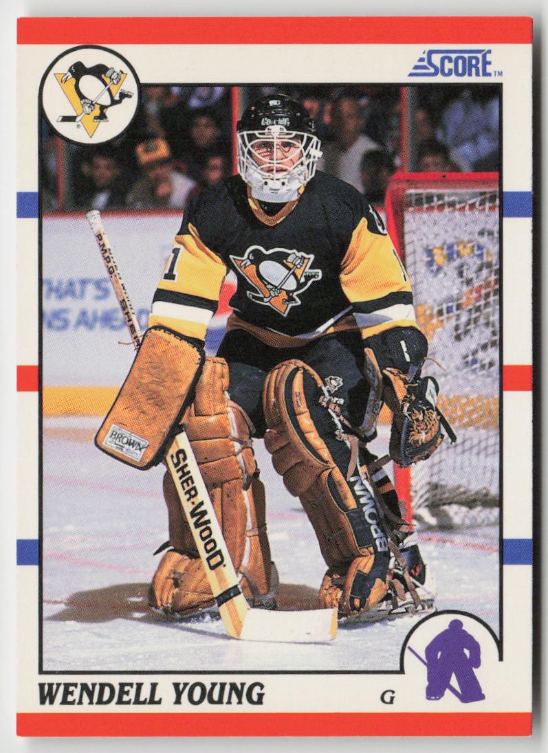 1990-91 Score American #311 Chris Nilan