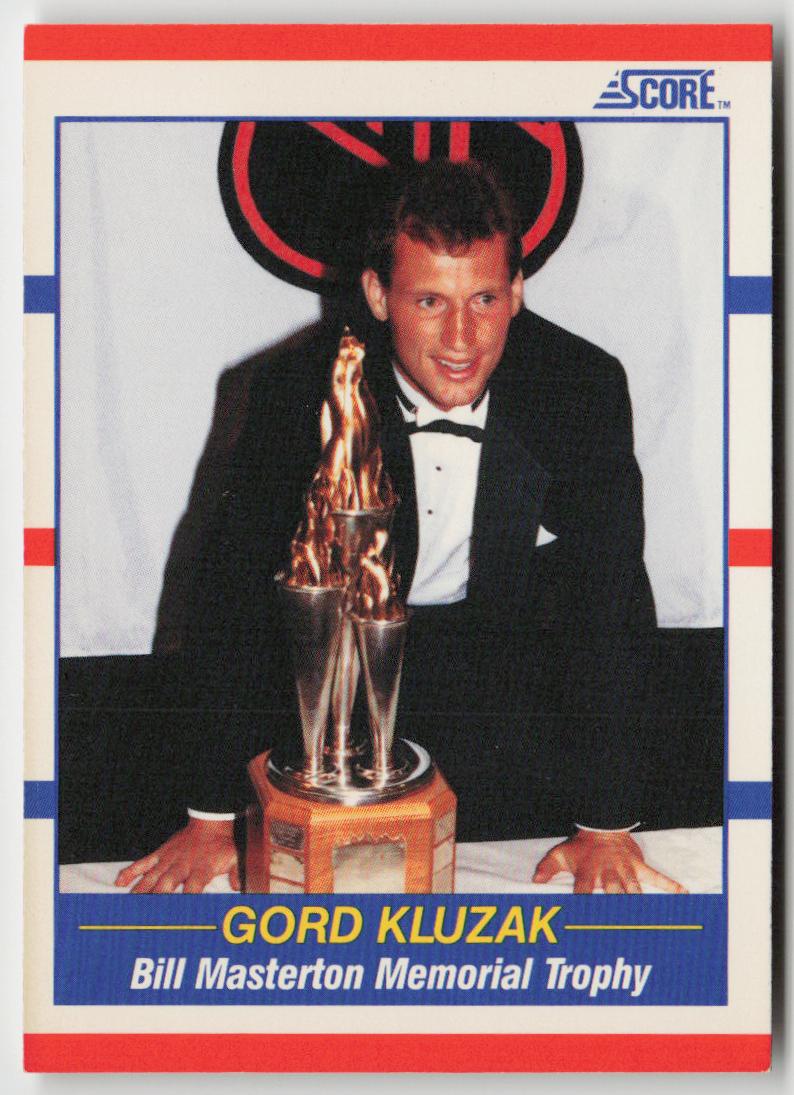 1990-91 Score American #367 Gord Kluzak