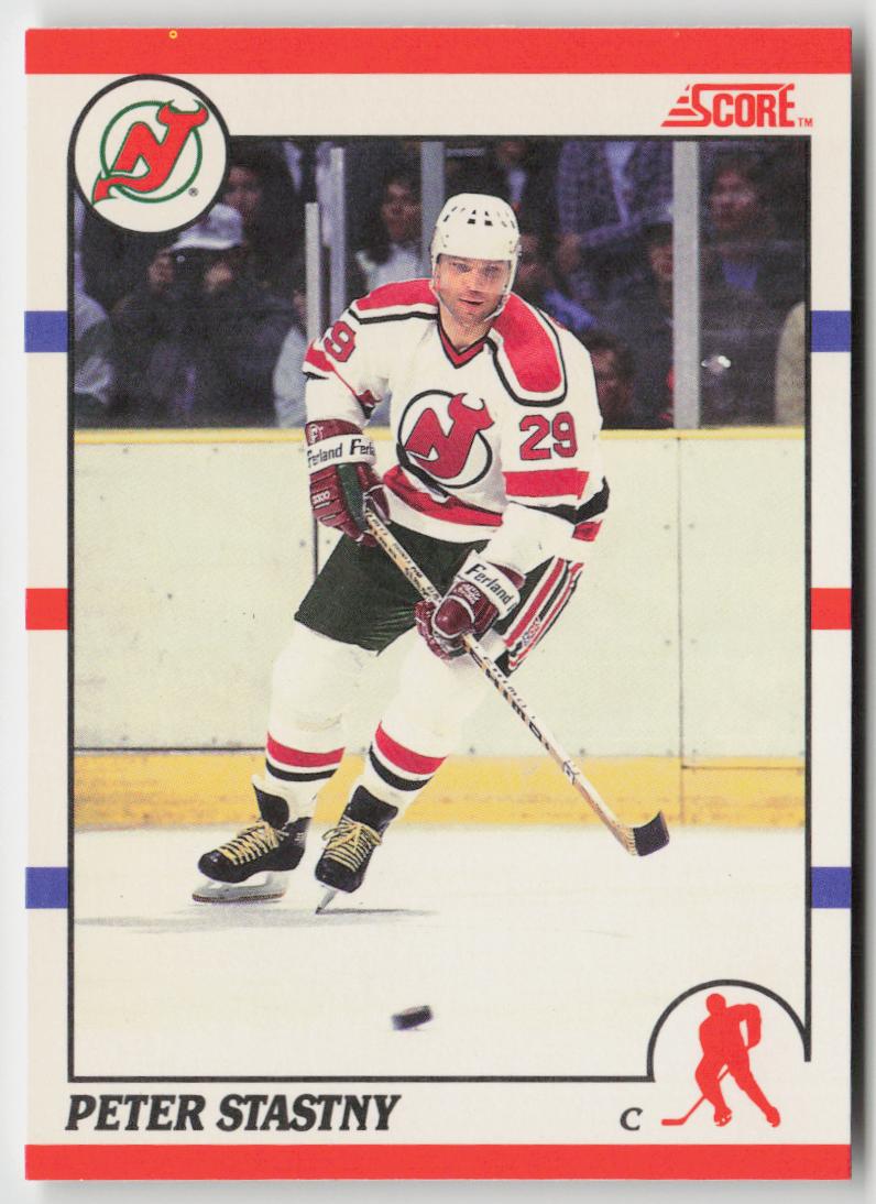1990-91 Score Canadian #96 Peter Stastny