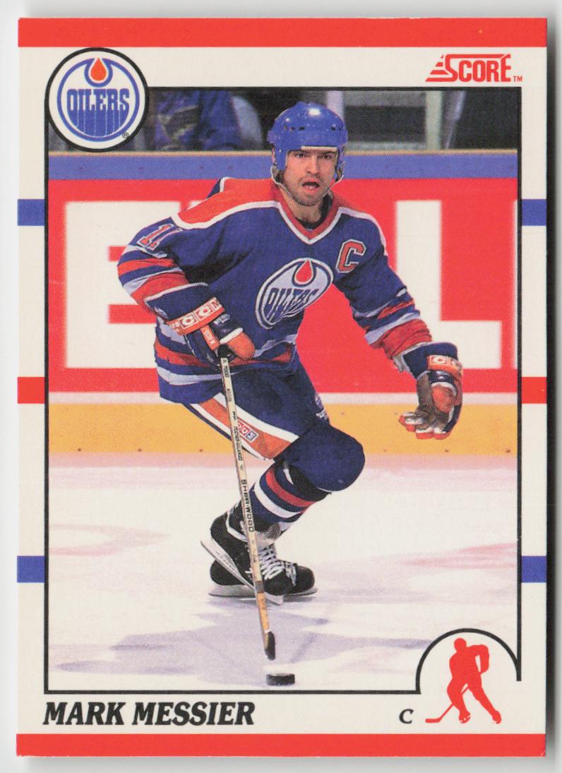1990-91 Score Canadian #100 Mark Messier