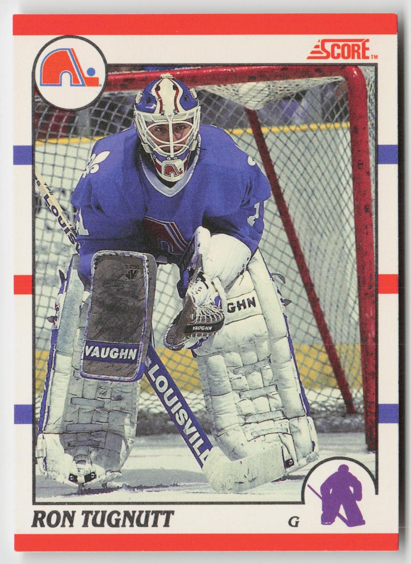 1990-91 Score Canadian #126 Ron Tugnutt