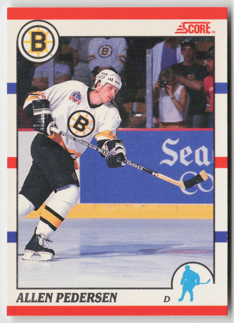 1990-91 Score Canadian #181 Allen Pedersen