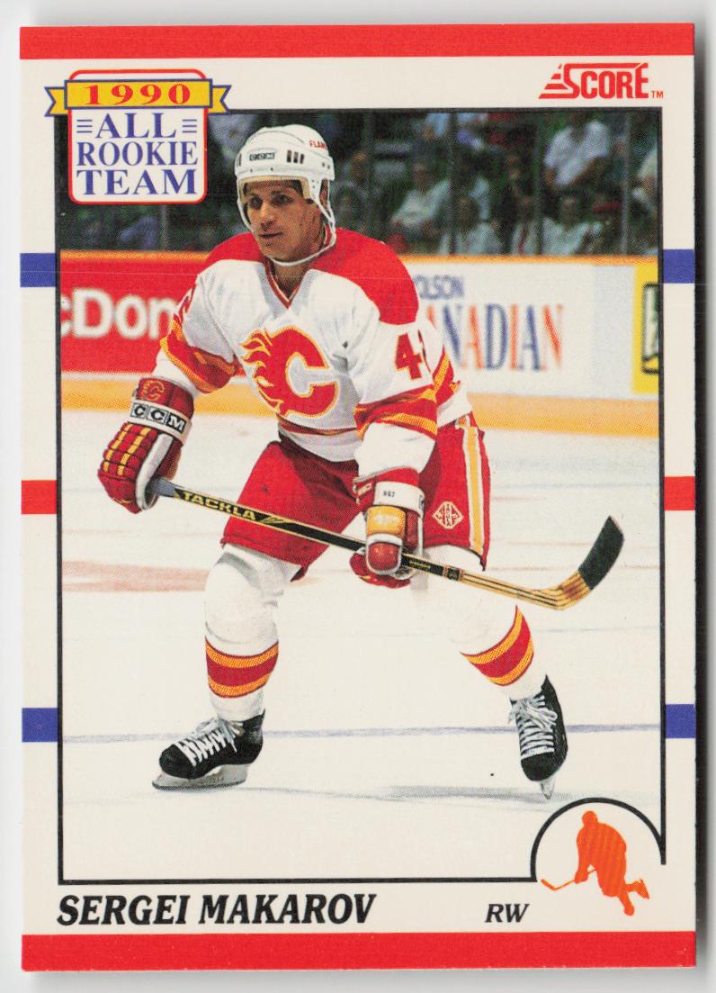 1990-91 Score Canadian #329 Sergei Makarov
