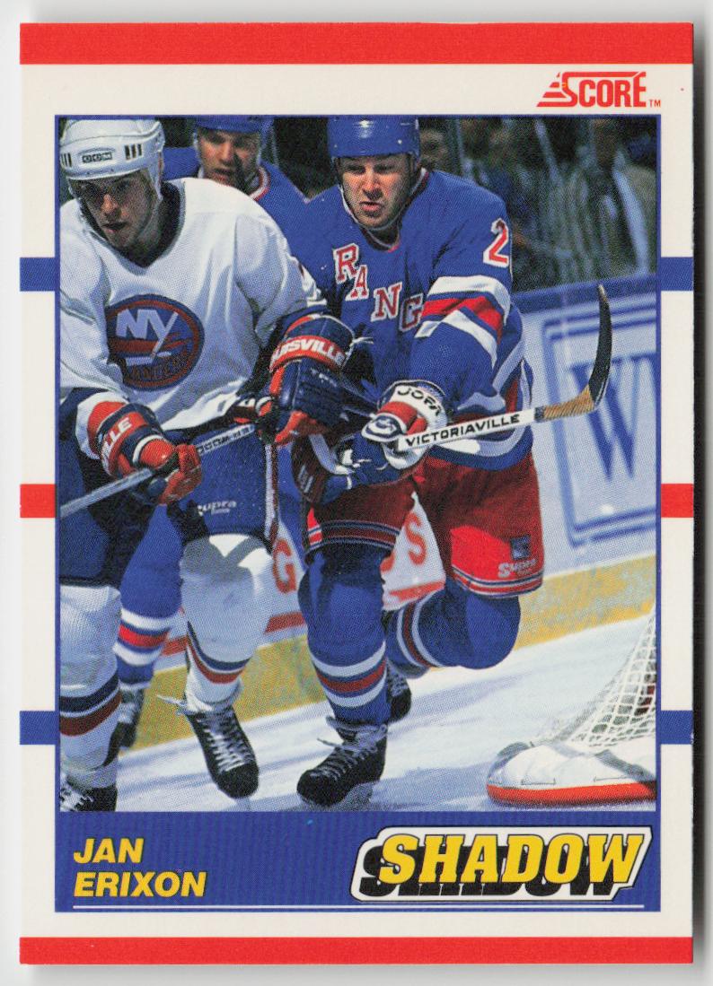 1990-91 Score Canadian #343 Jan Erixon