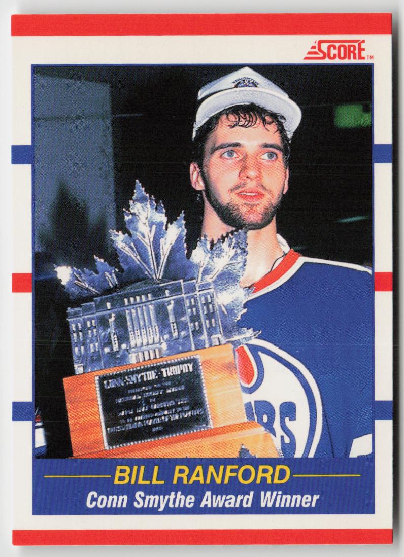 1990-91 Score Canadian #358 Bill Ranford