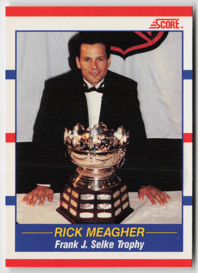 1990-91 Score Canadian #359 Rick Meagher
