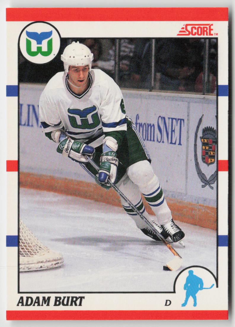 1990-91 Score Canadian #370 Adam Burt