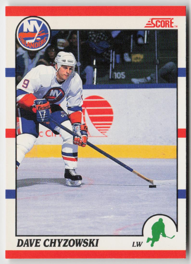 1990-91 Score Canadian #372 Dave Chyzowski
